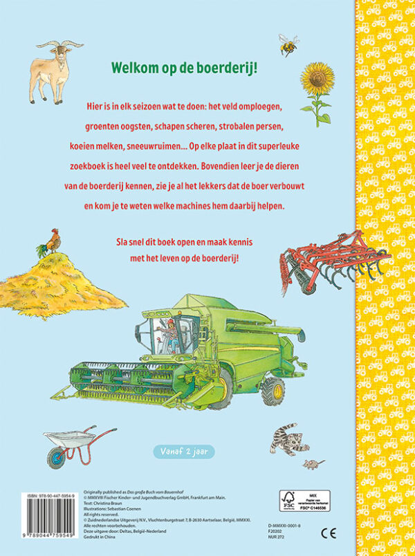 Kijk- en zoekboek - Op de boerderij - Afbeelding 3