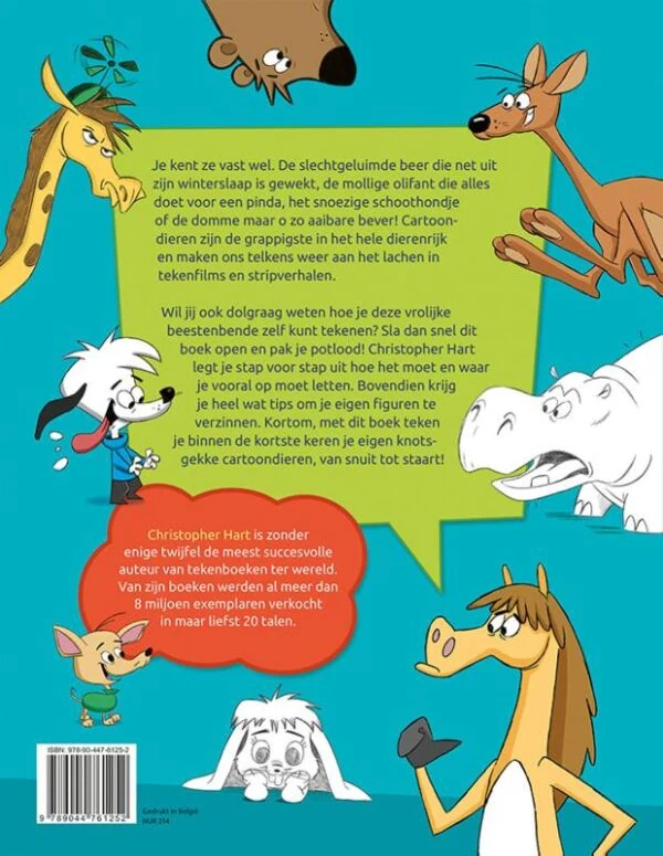 Dieren tekenen in cartoonstijl - Afbeelding 3