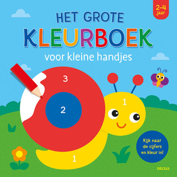 Het grote kleurboek voor kleine handjes (2-4 j.)