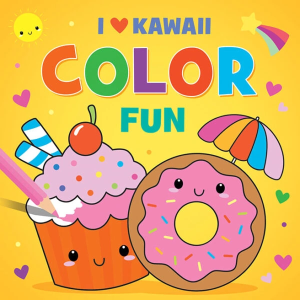 Color Fun - I love Kawaii - Kleurboek