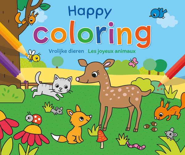 Happy Coloring - Vrolijke dieren