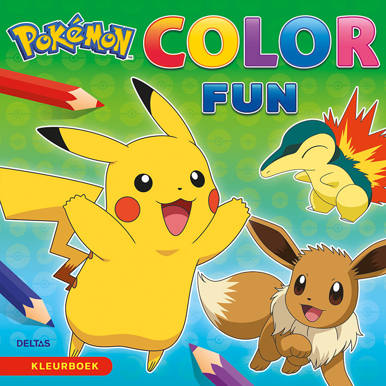 Middelen Resistent januari Color Fun - Pokémon - Kleurboek Kopen? ⋆ Invulboekjes.nl