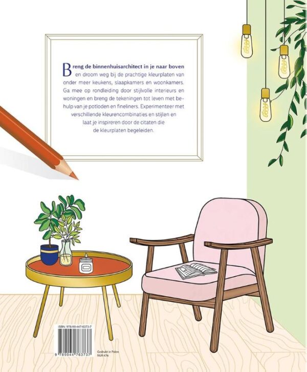 Inspiring Homes - Kleuren voor volwassenen - Afbeelding 3