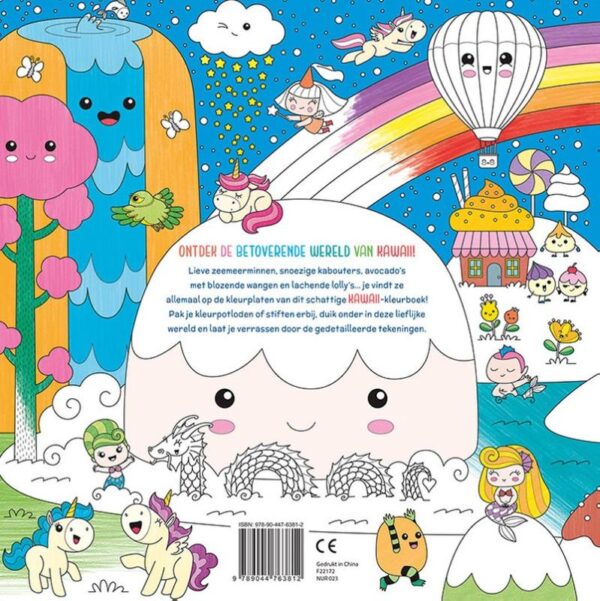 Mijn geweldige kawaii kleurboek - Afbeelding 3