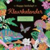 Happy birthday! Kleurkalender - Tropical