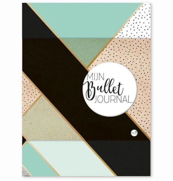 MUS Mijn Bullet Journal - Mint & goud
