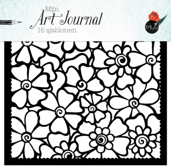 Mijn Art Journal - 15 sjablonen