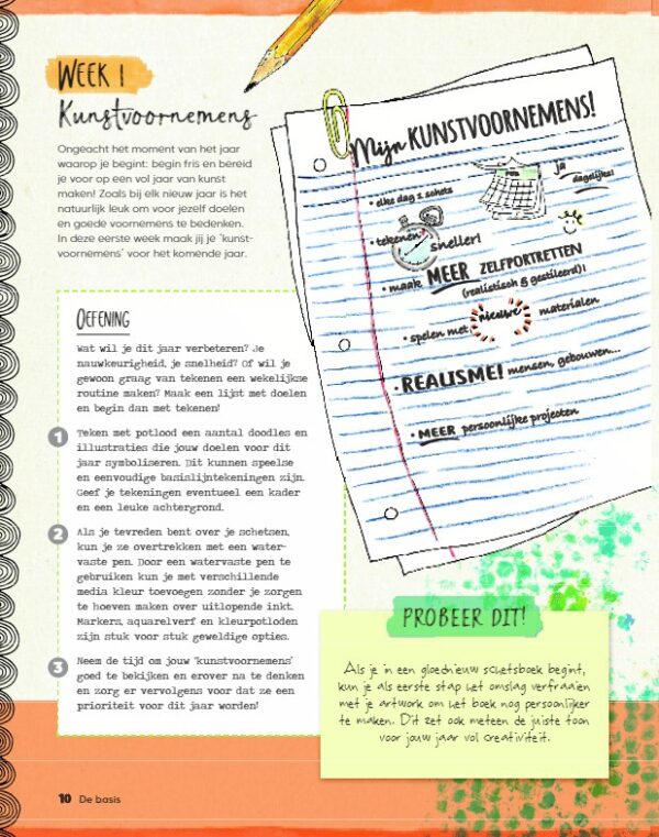 Mijn Art Journal - Een jaar vol creatieve uitdagingen - Afbeelding 8