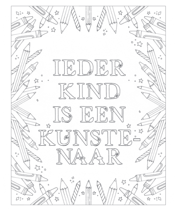 30 dagen creatief Kleur- en Tekenboek - Afbeelding 10
