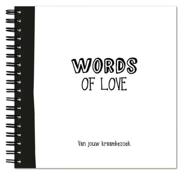 Oh My Goody - Kraambezoekboek Words of Love