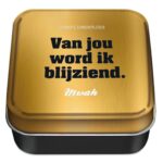 Mwah cadeaublik - Complimentjes
