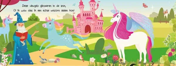 Unicorns & prinsessen Kijk- en voelboek - Afbeelding 4