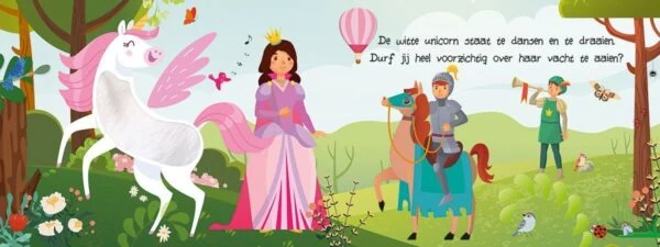 Unicorns & prinsessen Kijk- en voelboek - Afbeelding 3