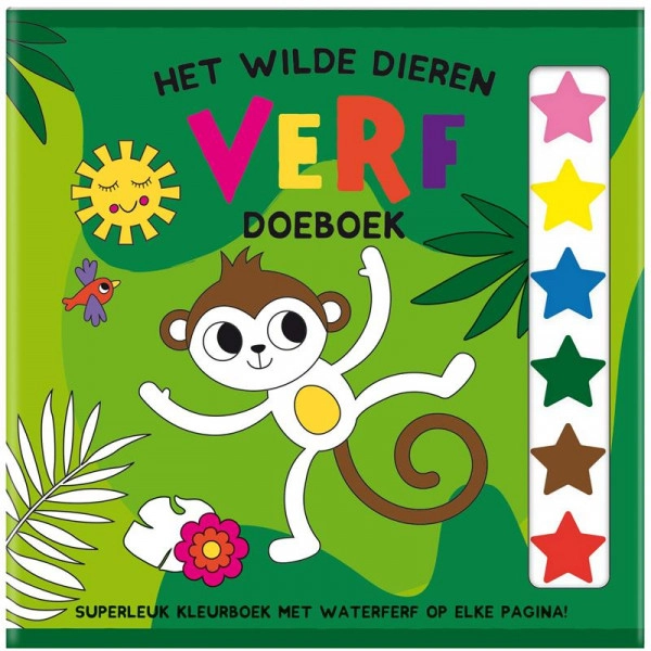 Verf Doeboek - Wilde dieren