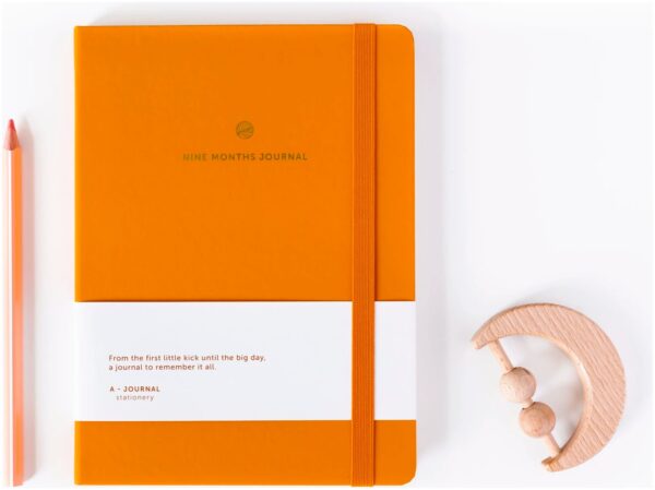 A-Journal - Zwangerschapdagboek - Nine Months Journal - Afbeelding 2