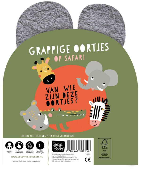 Grappige oortjes - Op safari - Afbeelding 3