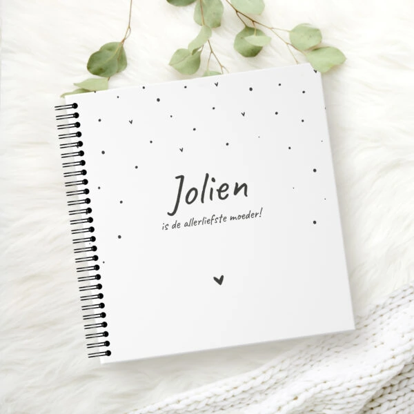 Allerliefste Mama Invulboekje Dots & Hearts
