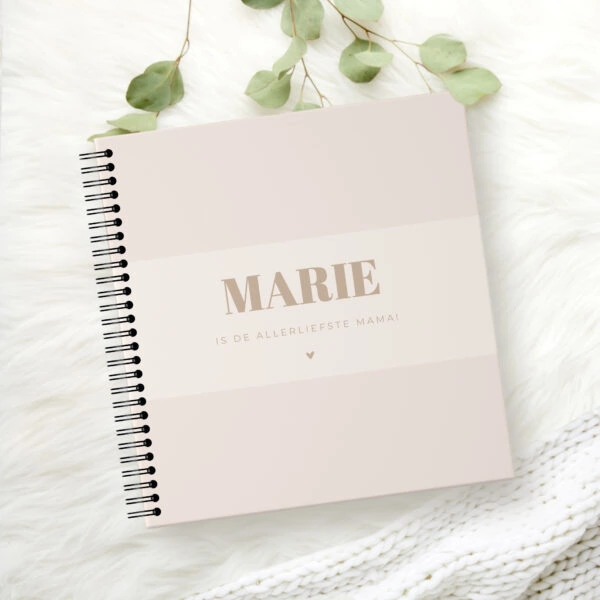 Allerliefste Mama Invulboekje Modern Pink