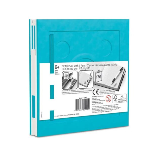 LEGO Notitieboek met Gelpen - Azur - Afbeelding 3