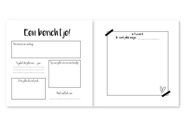 Fyllbooks Gastenboek bruiloft - We said yes! - Afbeelding 6