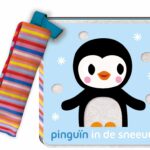 Buggyboekje voor kleine handjes - Pinguïn in de sneeuw