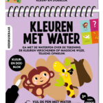 Kleuren met water - Wilde dieren