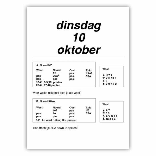 Bridge scheurkalender 2024 - Afbeelding 3