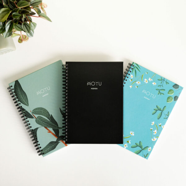 MOYU Uitwisbare Agenda – Lovely Leaf - Inclusief MOYU pen, doekje en penloop - Afbeelding 2