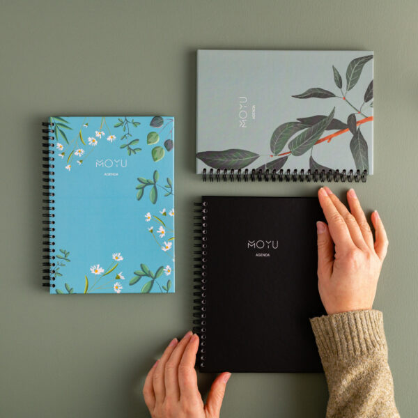 MOYU Uitwisbare Agenda – Lovely Leaf - Inclusief MOYU pen, doekje en penloop - Afbeelding 4
