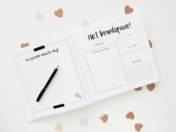 Fyllbooks Gastenboek bruiloft - We said yes! - Afbeelding 11