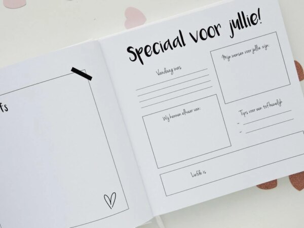 Fyllbooks Gastenboek bruiloft - We said yes! - Afbeelding 10