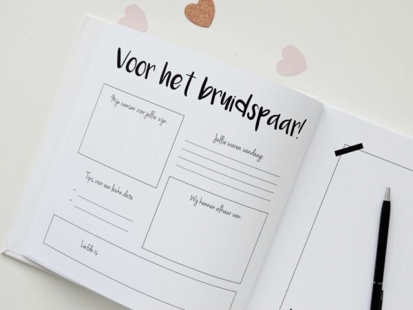 Fyllbooks Gastenboek bruiloft - We said yes! - Afbeelding 9
