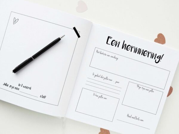 Fyllbooks Gastenboek bruiloft - We said yes! - Afbeelding 8