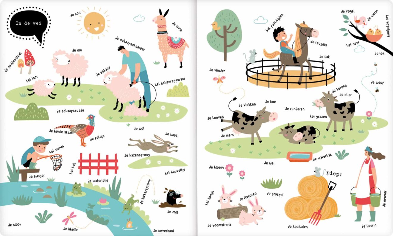 Kijk eens om je heen - Alles op de boerderij Kopen? ⋆ Invulboekjes.nl