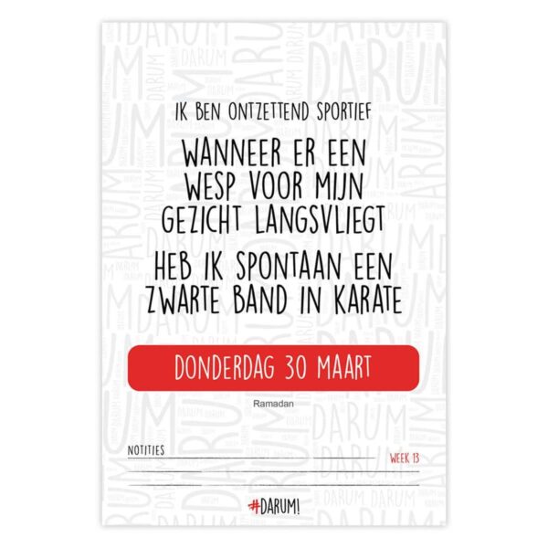 Darum Scheurkalender 2023 - Afbeelding 2