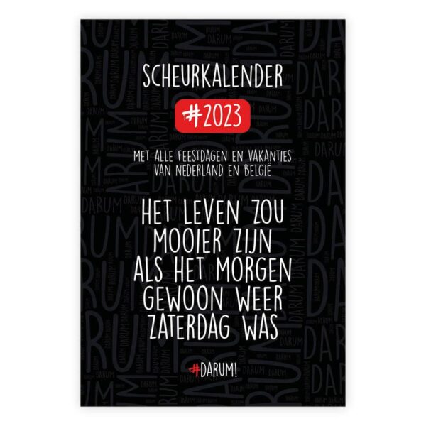 Darum Scheurkalender 2023