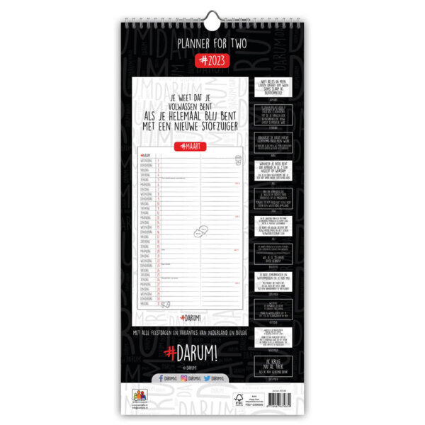 Darum Planner for 2 - 2024 - Afbeelding 3