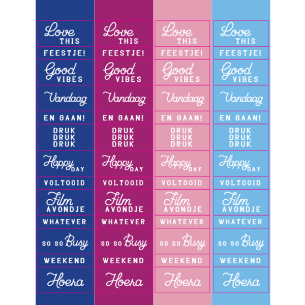 Flowers & Birds Jaarplanner - Afbeelding 12