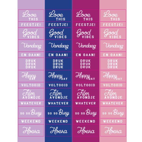 Flowers & Birds Jaarplanner - Afbeelding 13