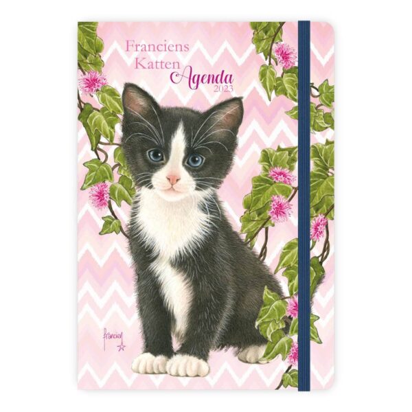 Franciens Katten Weekagenda 2023 - Zwart Wit