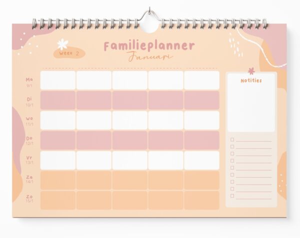 Fyllbooks Familieplanner 2023 - A4 - Pastel - Afbeelding 8