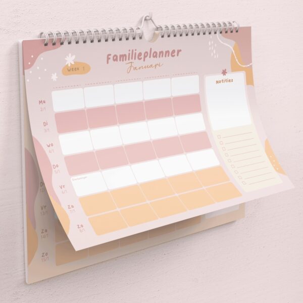 Fyllbooks Familieplanner 2023 - A4 - Pastel - Afbeelding 3