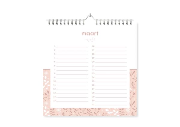 Fyllbooks Verjaardagskalender - Botanical - Afbeelding 6