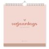 Fyllbooks Verjaardagskalender - Pink & Blue