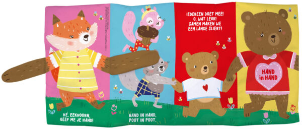 Hand In Hand Knisperboek - Beer - Afbeelding 2