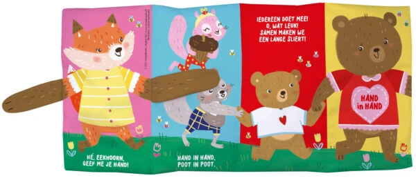Hand In Hand Knisperboek - Beer - Afbeelding 2
