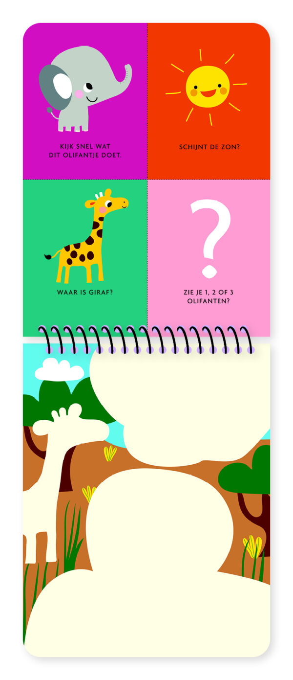Kleuren met water - Wilde dieren - Afbeelding 3
