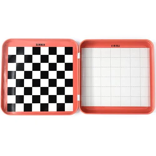 Magnetische 2 in 1 Games - Dammen + 4 in rij - Afbeelding 2