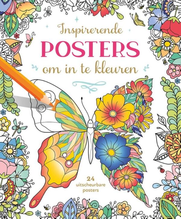 Inspirerende posters om in te kleuren