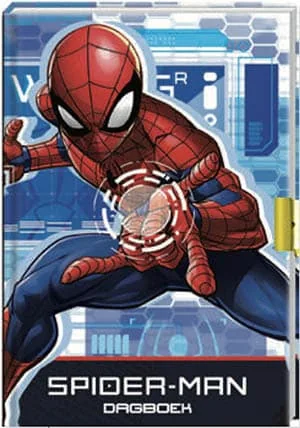 Spider-Man - Dagboek met slotje
